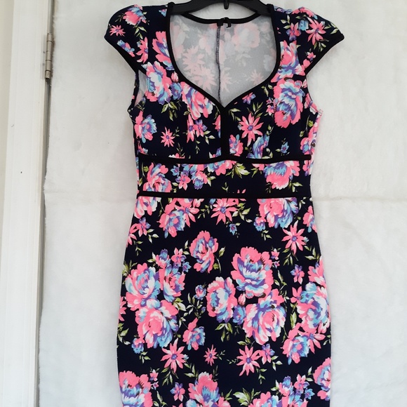 FLORAL PRINT DRESS - Picture 4 of 7